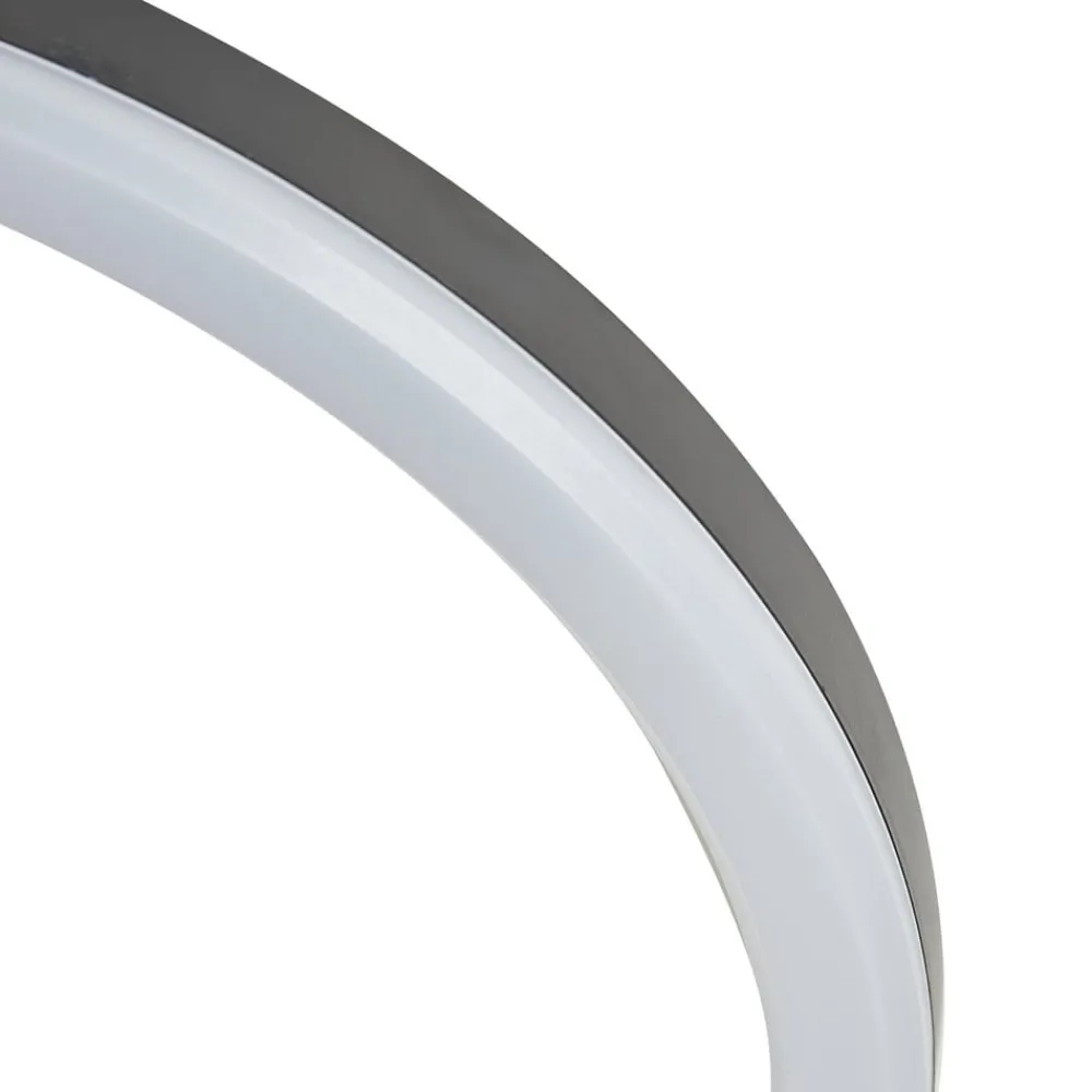 Lindby Terrassebelysning|Udendørs Loftlamper > LED udendørs loftlampe Finian, Ø 31 cm, CCT, dæmpbar