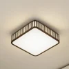 Terrassebelysning|Udendørs Loftlamper ^ Lindby LED udendørs loftlampe Lurinda, 26 cm sort, IP44