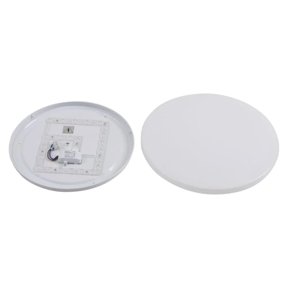 Lindby Udendørs Loftlamper > LED udendørs loftslampe Astera, hvid, 3.000 K, Ø 33 cm
