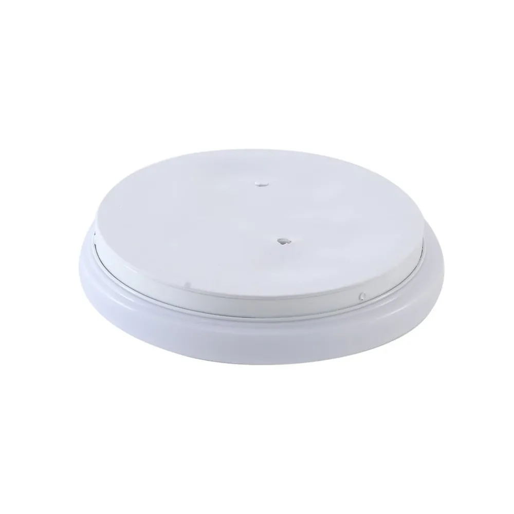 Terrassebelysning|Udendørs Loftlamper ^ Lindby LED udendørs loftslampe Kirkola, 3000 K, Ø 26 cm, hvid