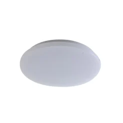 Terrassebelysning|Udendørs Loftlamper ^ Lindby LED udendørs loftslampe Kirkola, 3000 K, Ø 34 cm, hvid