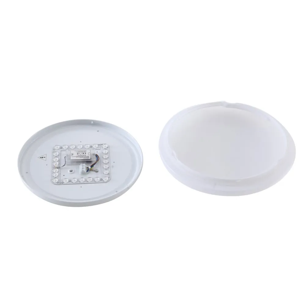 Terrassebelysning|Udendørs Loftlamper ^ Lindby LED udendørs loftslampe Kirkola, 3000 K, Ø 34 cm, hvid