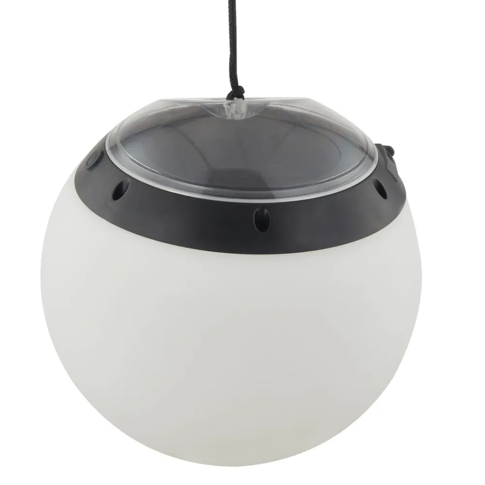 Lindby Udendørs Pendellamper > LED udendørs pendel Eleia, RGBW, 20 cm, genopladeligt batteri