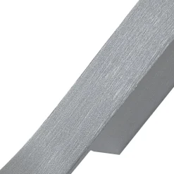 Lindby Gang|Væglamper > LED-væglampe Alvon, sølv, højde 50 cm, metal