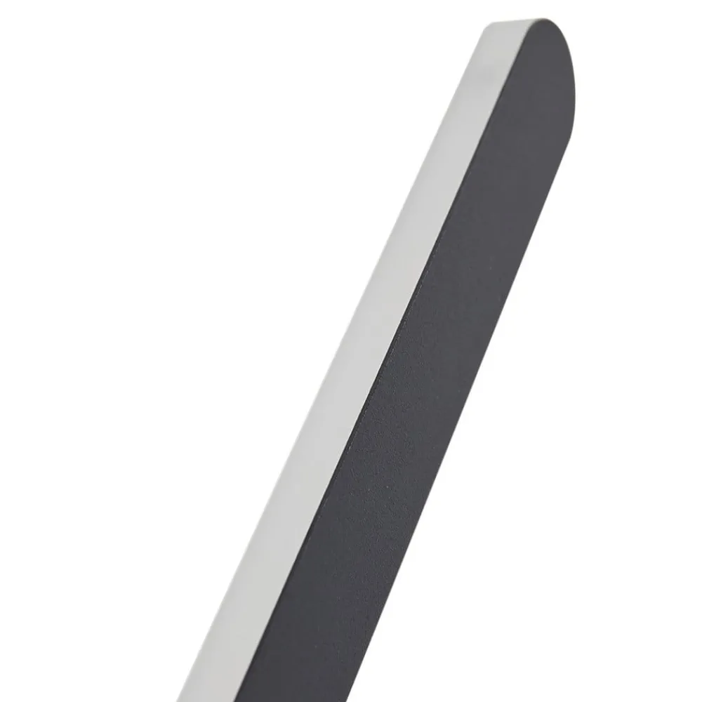 Lindby Gang|Væglamper > LED-væglampe Borian, sort, aluminium, 40 cm