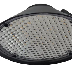 Lindby Terrassebelysning|Væglamper > LED-væglampe Capelo, sort, metal, Ø20cm