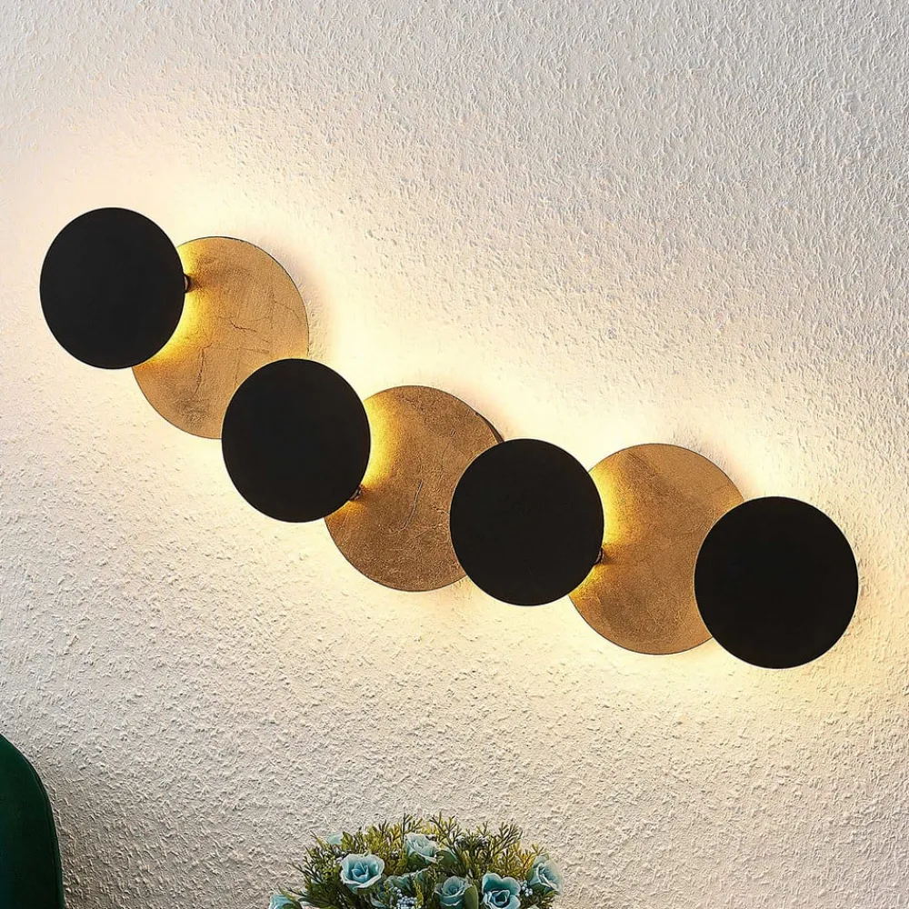 Gang|Væglamper ^ Lindby LED-væglampe Grazyna, 72 cm, 7 lyskilder, justerbar