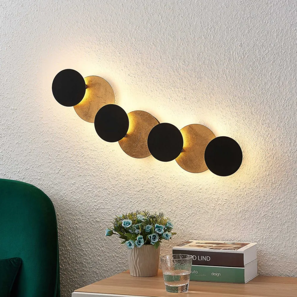 Gang|Væglamper ^ Lindby LED-væglampe Grazyna, 72 cm, 7 lyskilder, justerbar