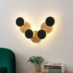 Gang|Væglamper ^ Lindby LED-væglampe Grazyna, 72 cm, 7 lyskilder, justerbar
