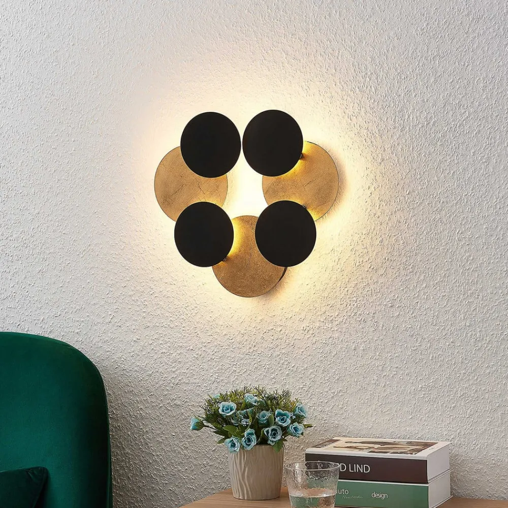 Gang|Væglamper ^ Lindby LED-væglampe Grazyna, 72 cm, 7 lyskilder, justerbar