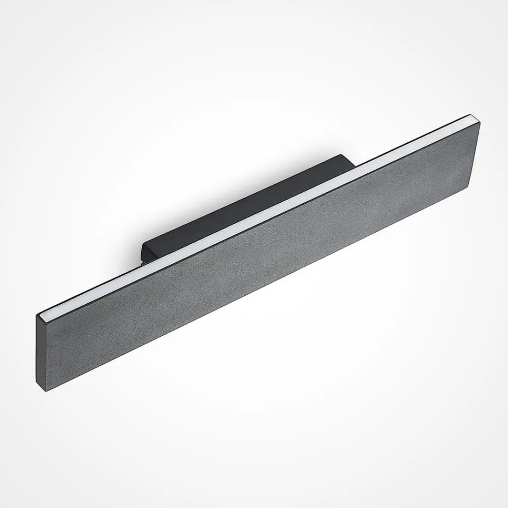 Lindby Pendellamper|Gang > LED-væglampe Ignazia, 47 cm, sort, metal, op/ned