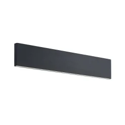 Lindby Pendellamper|Gang > LED-væglampe Ignazia, 47 cm, sort, metal, op/ned