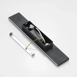 Lindby Pendellamper|Gang > LED-væglampe Ignazia, 47 cm, sort, metal, op/ned