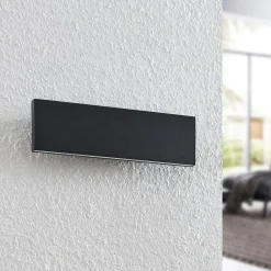 Lindby Gang|Pendellamper > LED-væglampe Ignazia, 28 cm, sort, metal, op/ned