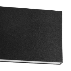 Lindby Gang|Pendellamper > LED-væglampe Ignazia, 28 cm, sort, metal, op/ned