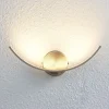 Væglamper|Væglamper ^ Lindby LED-væglampe Iven, bredde 34 cm, nikkel, 3.000 K