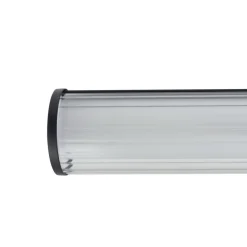 Lindby Væg- Og Spejllamper > LED-væglampe Kirka, sort, metal, IP44, 90 cm, CCT
