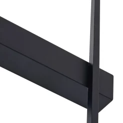 Lindby Væglamper|Væglamper > LED-væglampe Natsumi, sort, aluminium, 90 cm