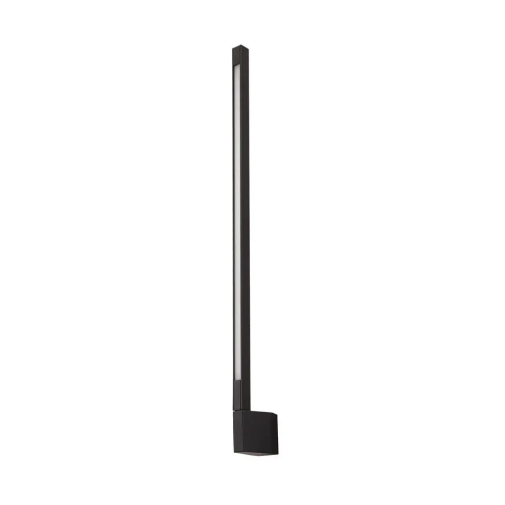 Lindby Terrassebelysning|Væglamper > LED-væglampe Neano, 80 cm, sort, metal, IP54