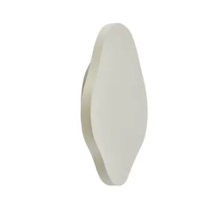 Lindby Gang|Pendellamper > LED-væglampe Nielson, beige, gips, 30 cm høj