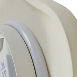 Lindby Gang|Pendellamper > LED-væglampe Nielson, beige, gips, 30 cm høj