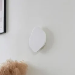 Lindby Væglamper > LED-væglampe Nielson, hvid, gips, 30 x 30 cm