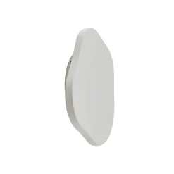 Lindby Væglamper > LED-væglampe Nielson, hvid, gips, 30 x 30 cm