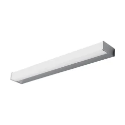 Lindby Gang|Væg- Og Spejllamper > LED-væglampe Philippa, kantet, 59 cm, krom, IP44