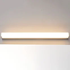 Lindby Gang|Væg- Og Spejllamper > LED-væglampe Philippa, kantet, 59 cm, krom, IP44