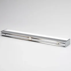Lindby Gang|Væg- Og Spejllamper > LED-væglampe Philippa, kantet, 59 cm, krom, IP44
