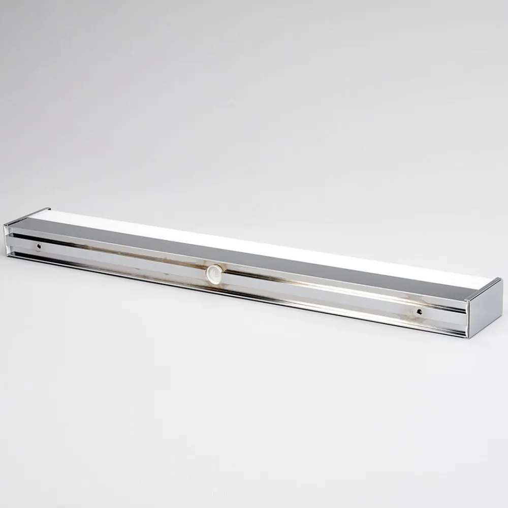 Lindby Gang|Væg- Og Spejllamper > LED-væglampe Philippa, kantet, 59 cm, krom, IP44