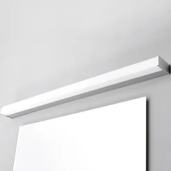 Gang|Væg- Og Spejllamper ^ Lindby LED-væglampe Philippa, kantet, 89 cm, krom, IP44