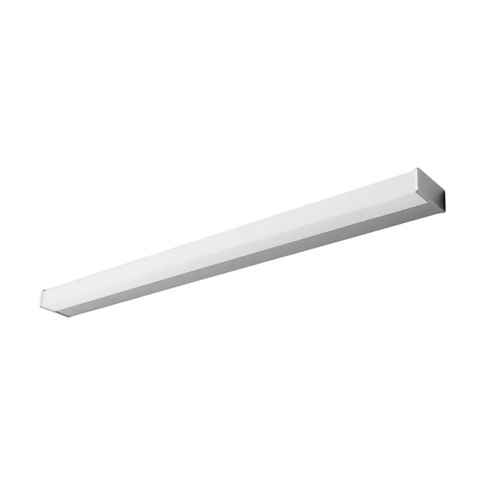 Gang|Væg- Og Spejllamper ^ Lindby LED-væglampe Philippa, kantet, 89 cm, krom, IP44