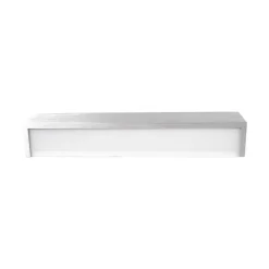 Lindby Væglamper|Væglamper > LED-væglampe Ranik, 40 cm, aluminiumsfarvet, metal