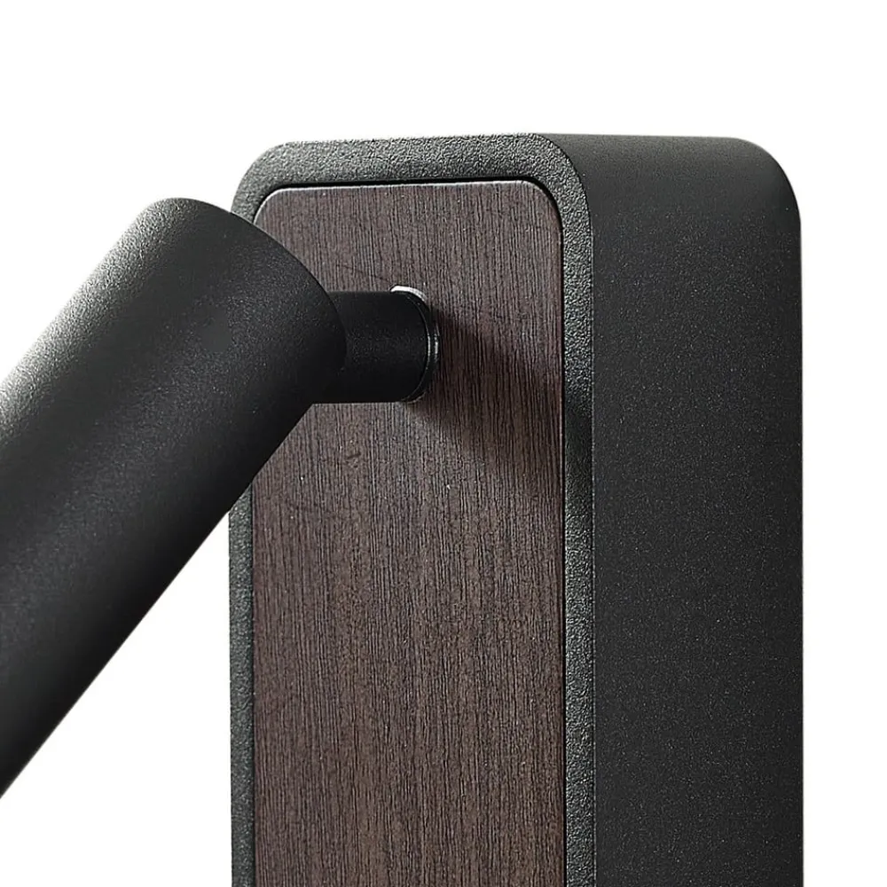 Lindby Væglamper|Væglamper > LED-væglampe Tallis, sort, USB-C, bevægelig