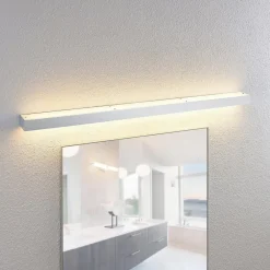 Væg- Og Spejllamper|Væglamper ^ Lindby LED-væglampe til badeværelset Layan, 120 cm, krom, metal
