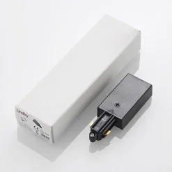 Lindby Skinnesystem > Linaro endefremføring, sort, 1-faset system