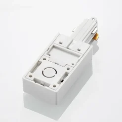 Lindby Skinnesystem > Linaro end feed, hvid, 1-faset system