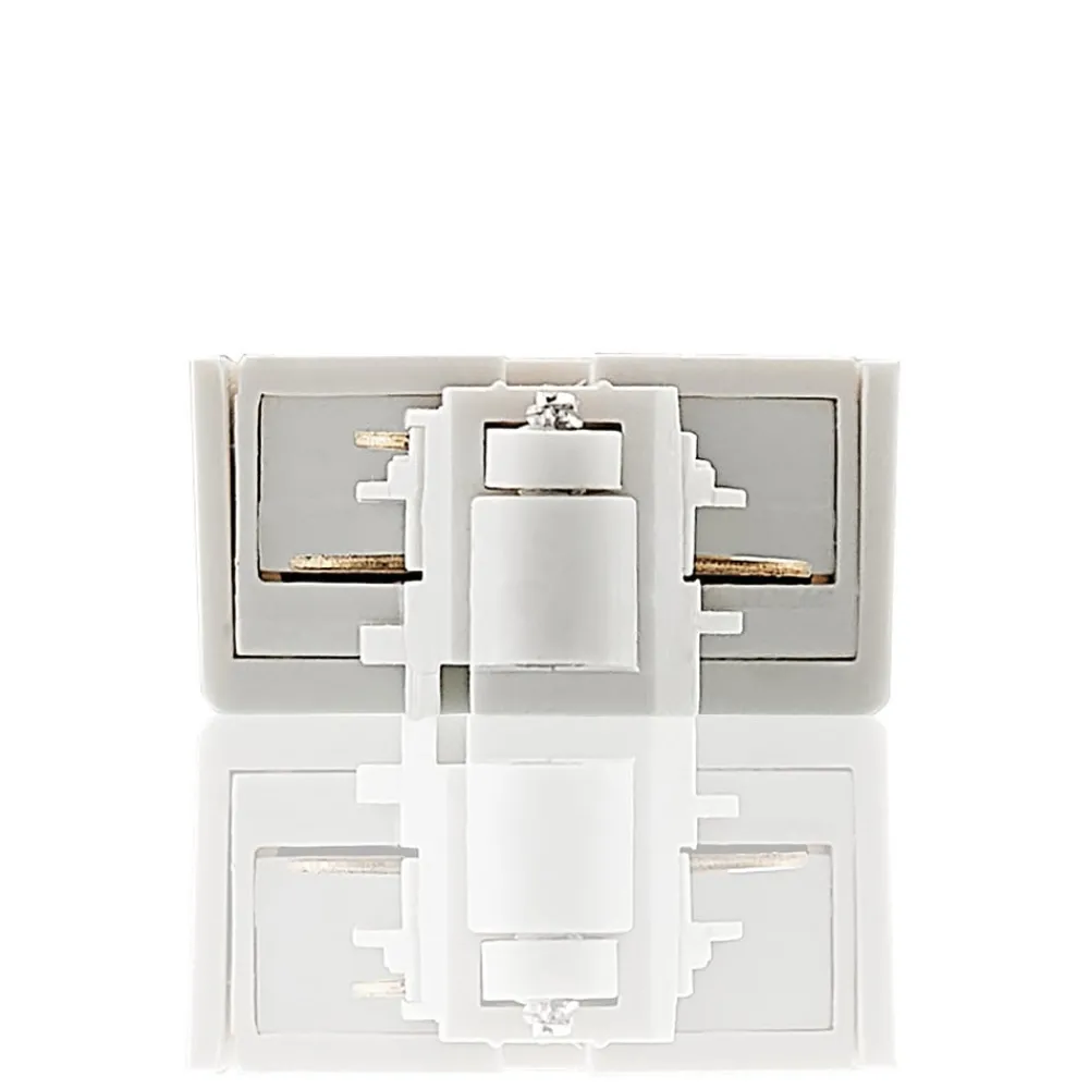 Lindby Skinnesystem > Linaro end feed, hvid, 1-faset system