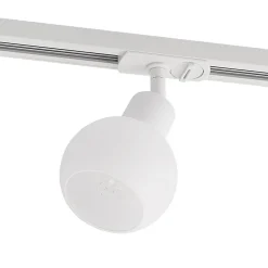 Lindby Skinnesystem > Linaro skinnespot, E14, hvid, Ø 10 cm, 1-faset