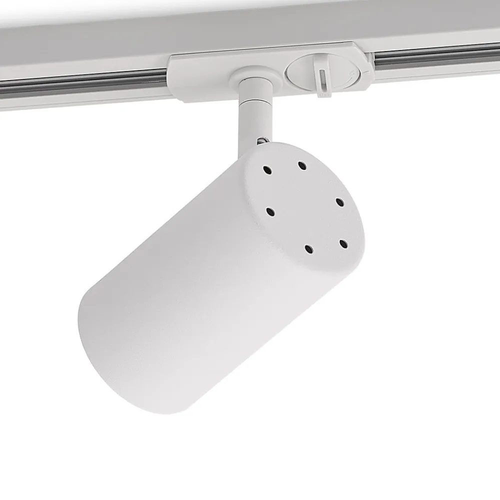 Lindby Arbejdsrum/Kontor|Gang > Linaro skinnespot, GU10, Ø 6 cm, hvid, 1-faset