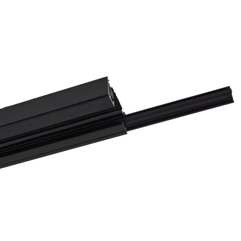Lindby Arbejdsrum/Kontor|Gang > Linaro strømskinne, 50 cm, sort, 1-fase skinne