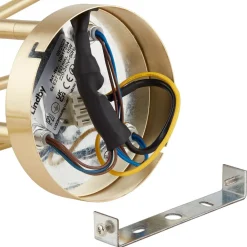 Lindby Gang|Loftlamper > loftlampe Aloria, 6 lyskilder, guld, metal, E27