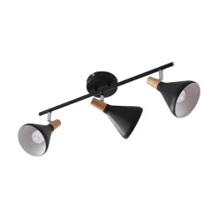 Loftlamper|Pendellamper ^ Lindby loftlampe Arina, 53 cm, sort, 3 lyskilder, E14