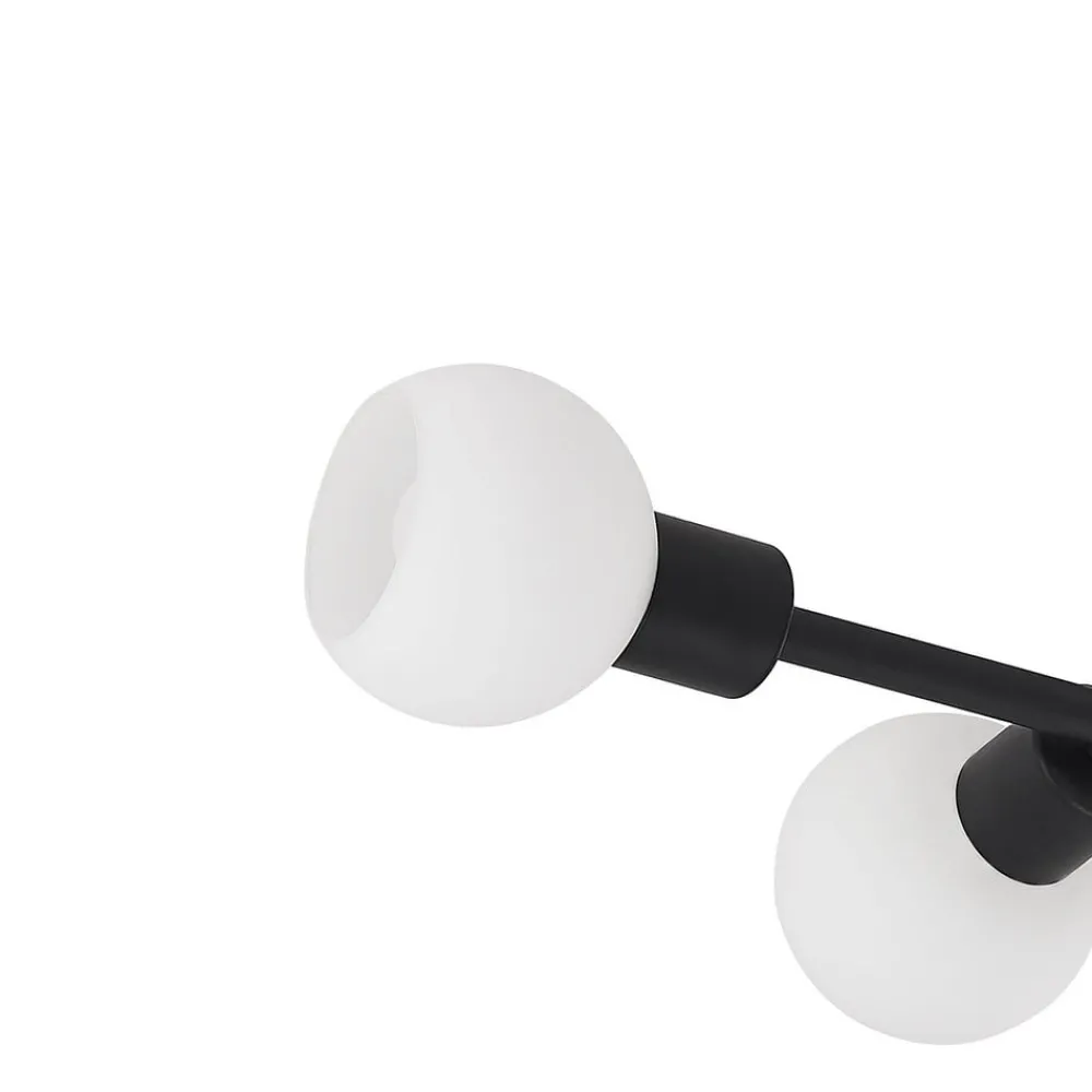 Lindby Gang|Loftlamper > loftlampe Biscala, 5flg, sort/opal
