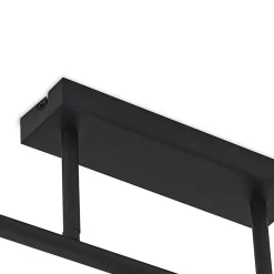 Lindby Gang|Loftlamper > loftlampe Biscala, 5flg, sort/opal