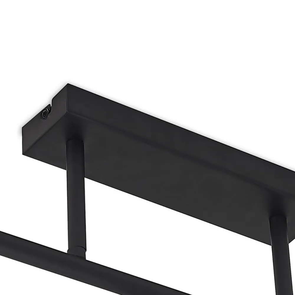Lindby Gang|Loftlamper > loftlampe Biscala, 5flg, sort/opal
