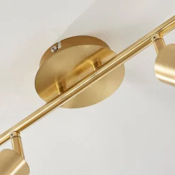 Loftlamper|Pendellamper ^ Lindby loftlampe Elaina, 30 cm, 2 lyskilder, messing, glas, E14
