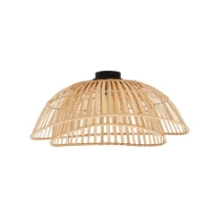 Lindby Loftlamper > loftlampe Ilajus, Ø 62 cm, naturlig bambus