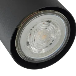 Gang|Loftlamper ^ Lindby loftlampe Joffrey, 78 cm, sort, 5 lyskilder, GU10